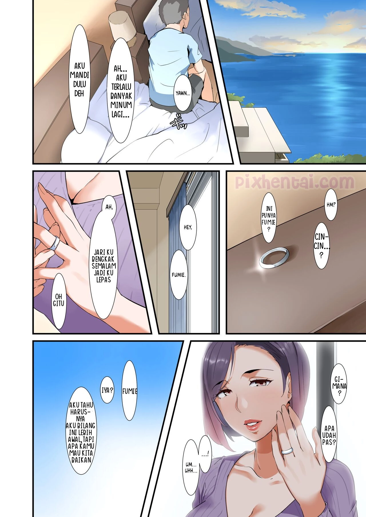 Komik hentai xxx manga sex bokep Taking a Break From Being a Mother to Have Sex With My Son 55
